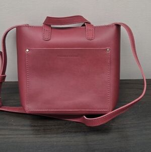 Portland Leather Burgundy Crossbody Bag